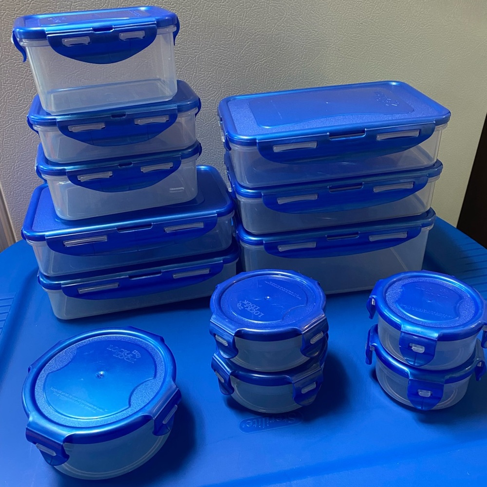 Premium Blue Airtight Food Storage Set